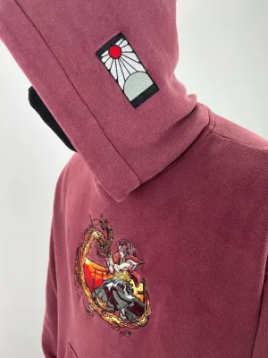 YoriIchi's Sun Breathing Anime Embroidered Hoodie