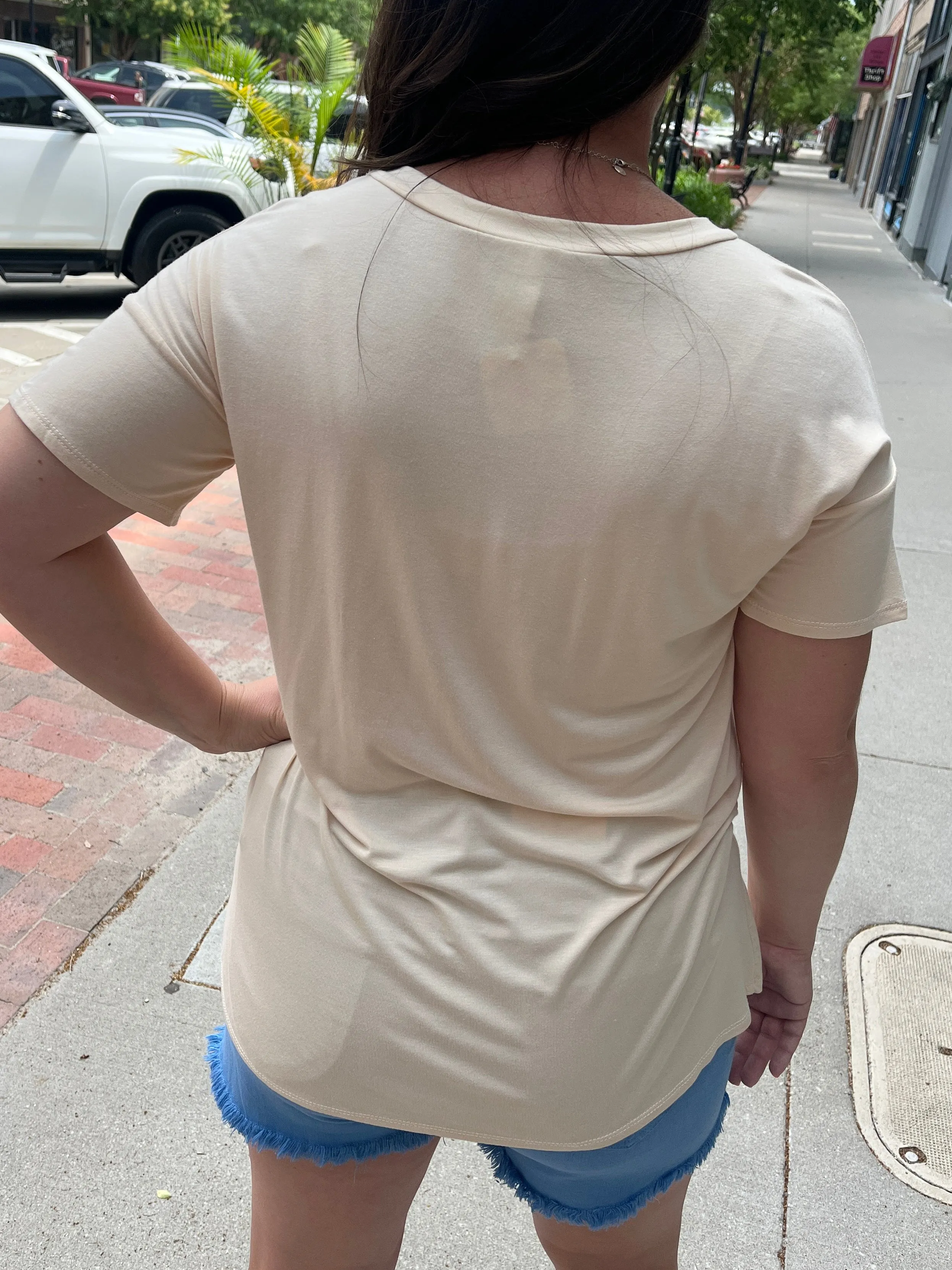 Yosemite V-Neck Tee