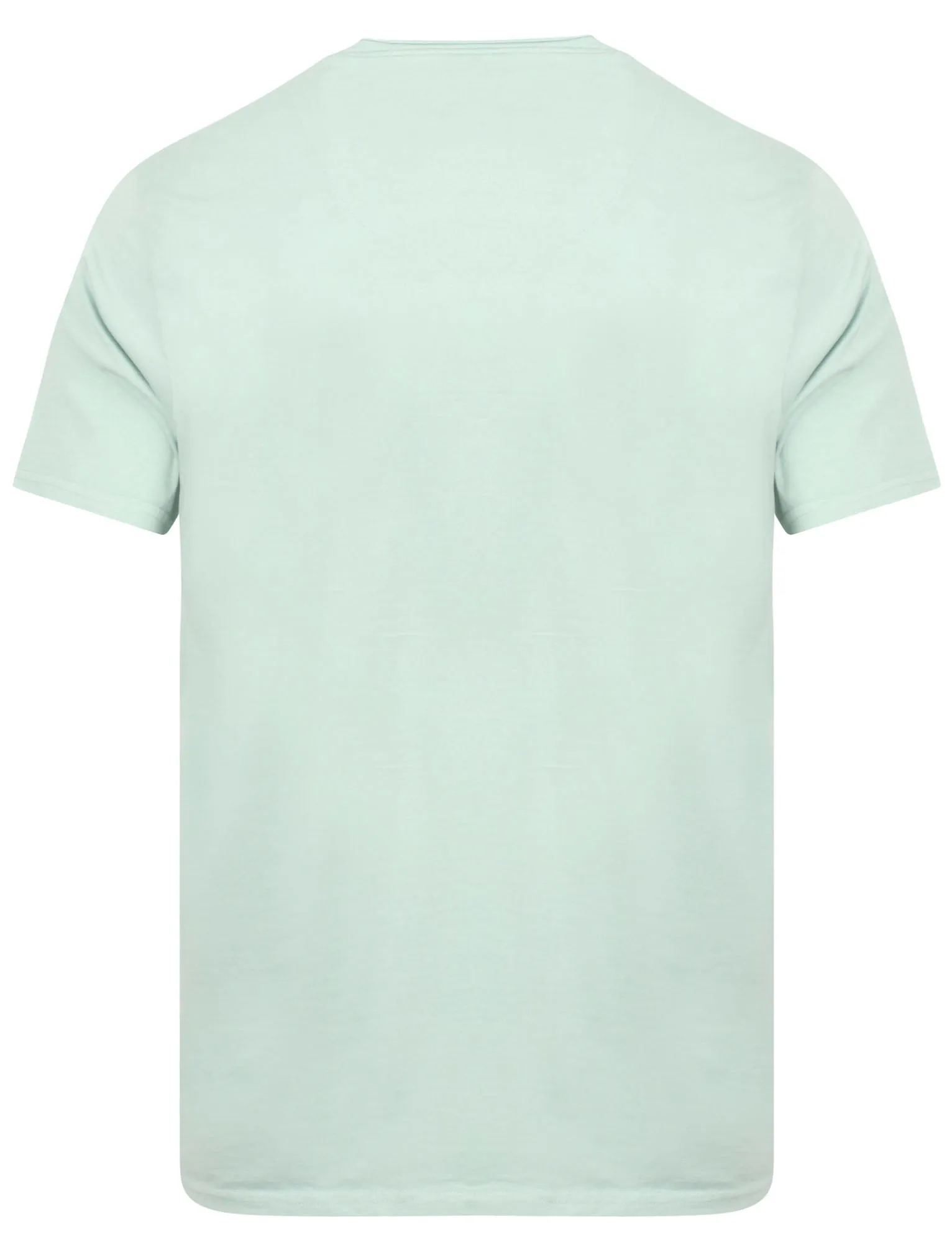 Zac Crew Neck Cotton T-Shirt with Pocket In Mint - Tokyo Laundry